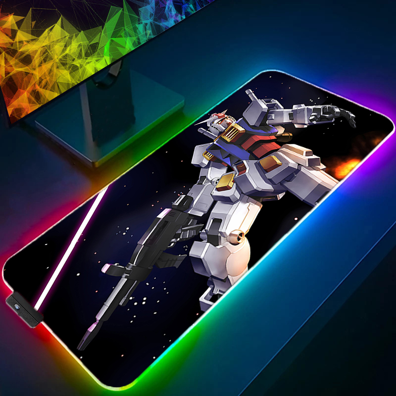 Rgb Mousepad - RGB Kawaii Mouse Pad Anime Gabinete