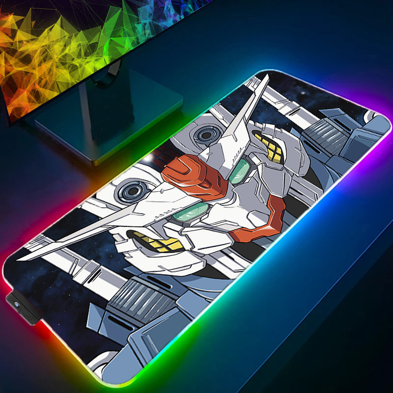 Rgb Mousepad - RGB Mouse Pad Gaming Mobile Suit