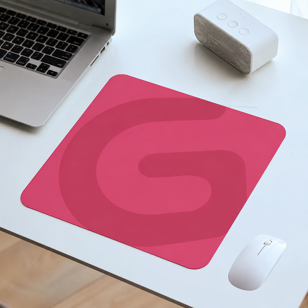 Pc Gaming Pink - Generic Rubber Mouse Pad, Red/Pink G