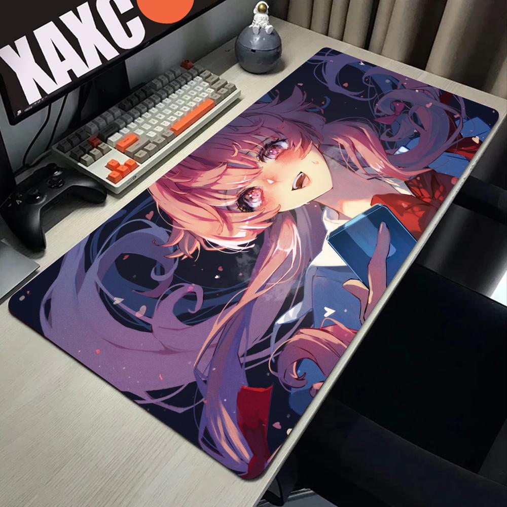 Pc Gaming Girl - Large Yandere Anime Girl Mouse Pad,