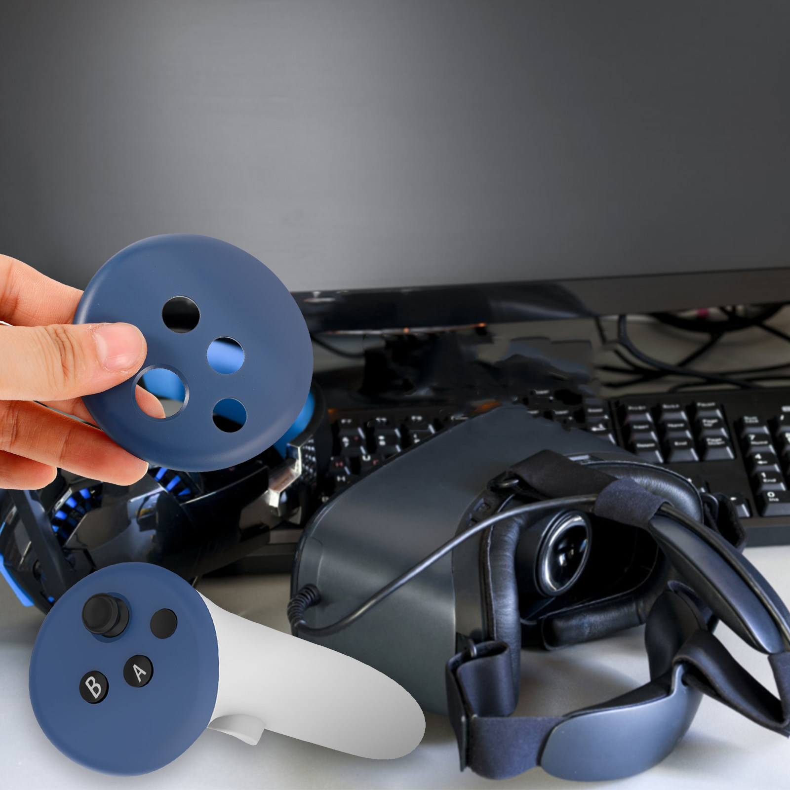 Pc Gaming Vr - 1Set Game Controller Top Cover Replacement