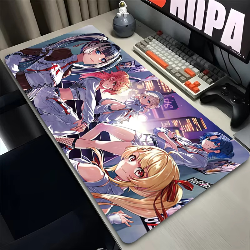 Pc Gaming Girl - Large Mouse Pad Anime Girl, Non-Slip