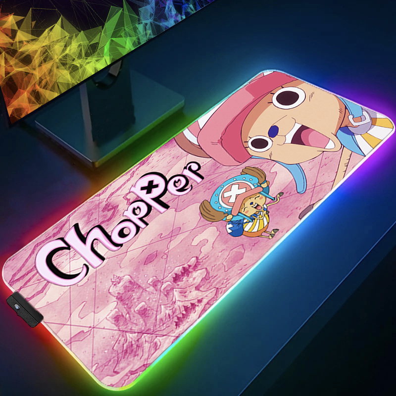 Rgb Mousepad - RGB Mouse Pad one piece Tony