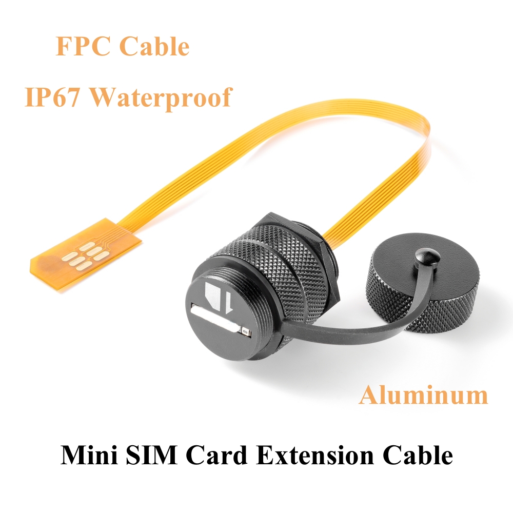 Pcie Riser Cable - IP67 Waterproof Mini SIM Card Extension