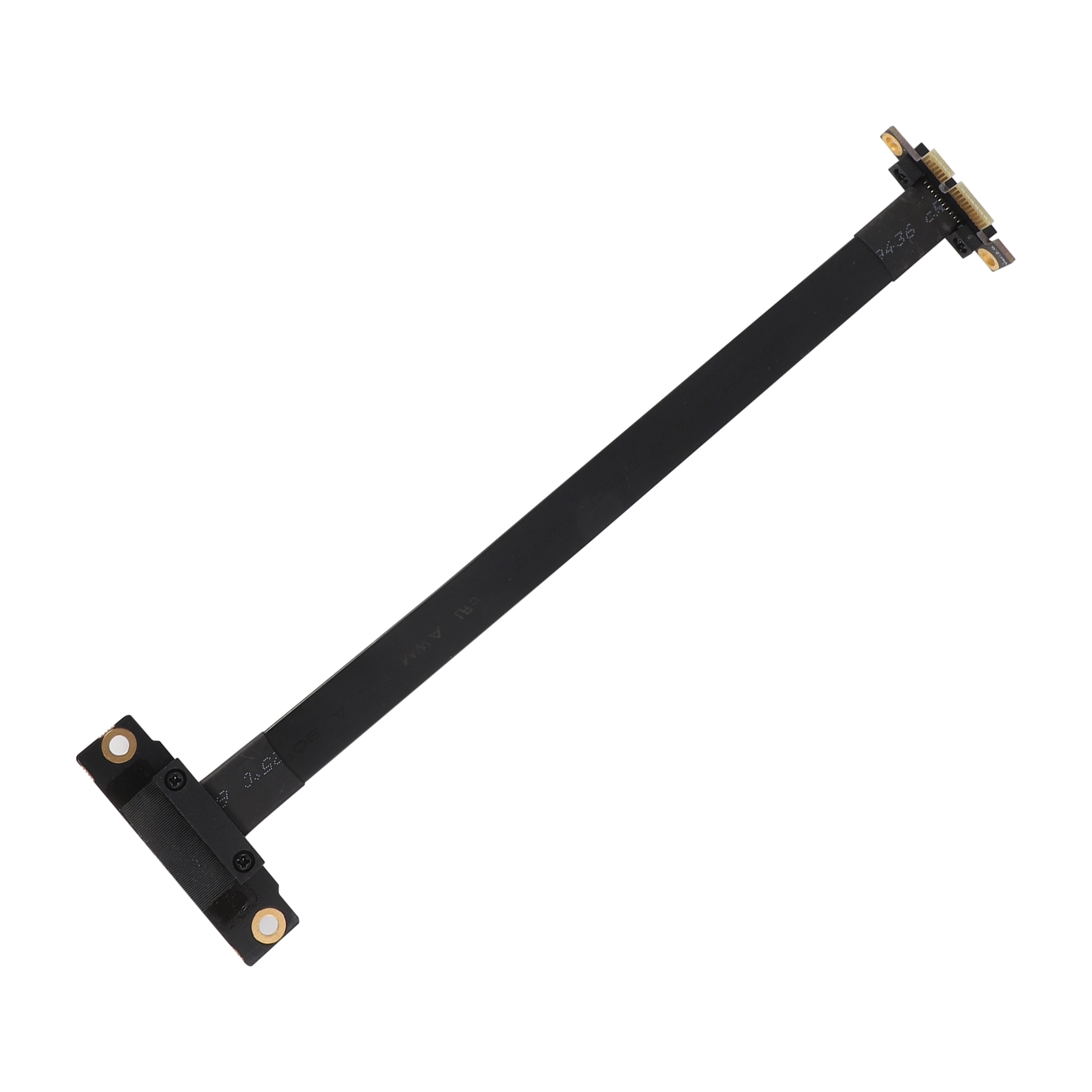 Pcie Riser Cable - PCIE X1 Riser Cable Dual 90