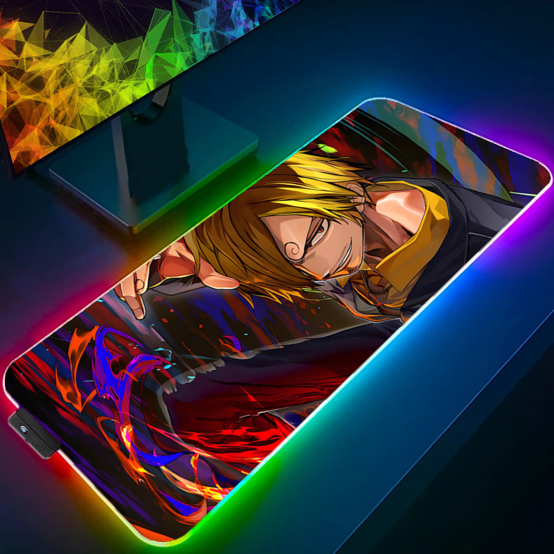 ONE PIECE Sanji LED Mouse pad  – Rgb Mousepad Bewertung und Preis