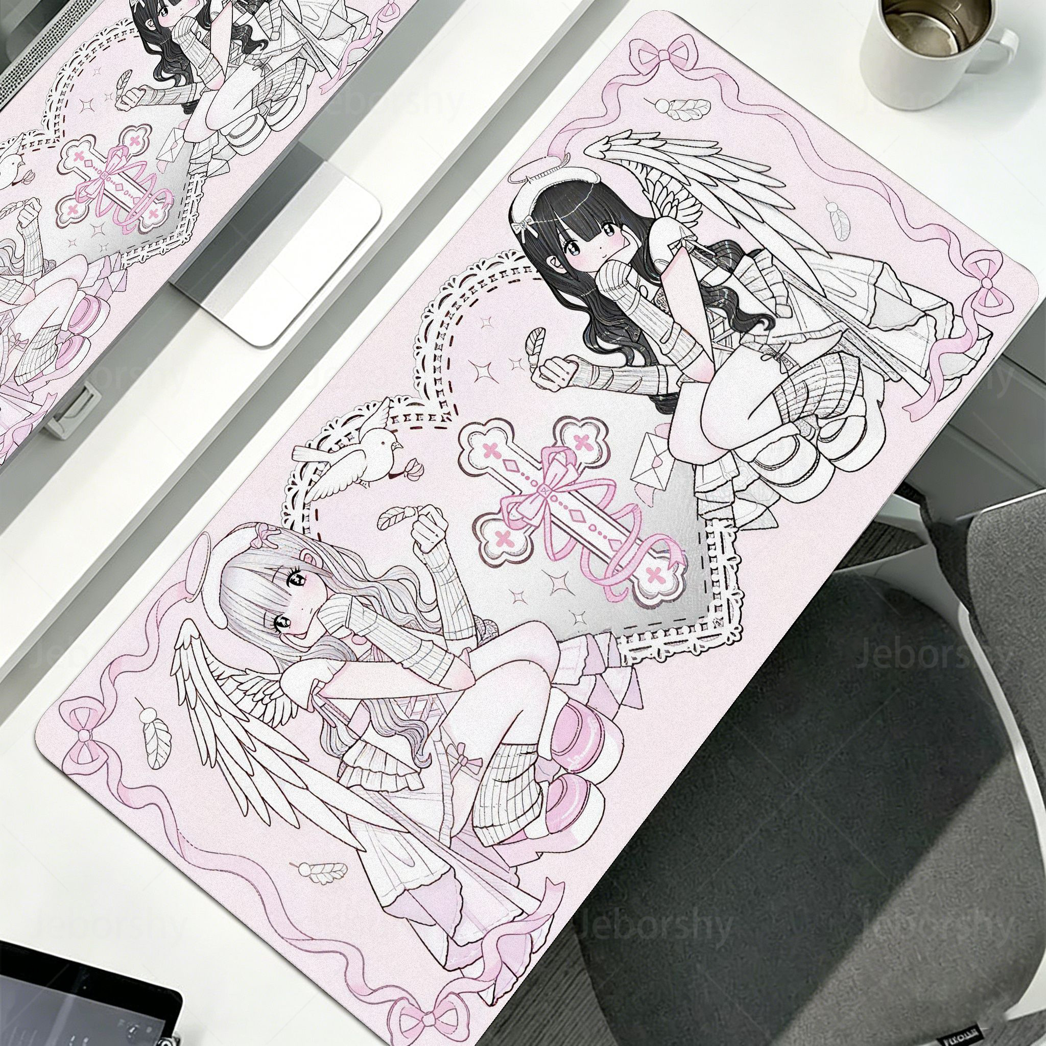 Anime Cute Angel Girls Mouse P – Pc Gaming Pink Bewertung und Preis