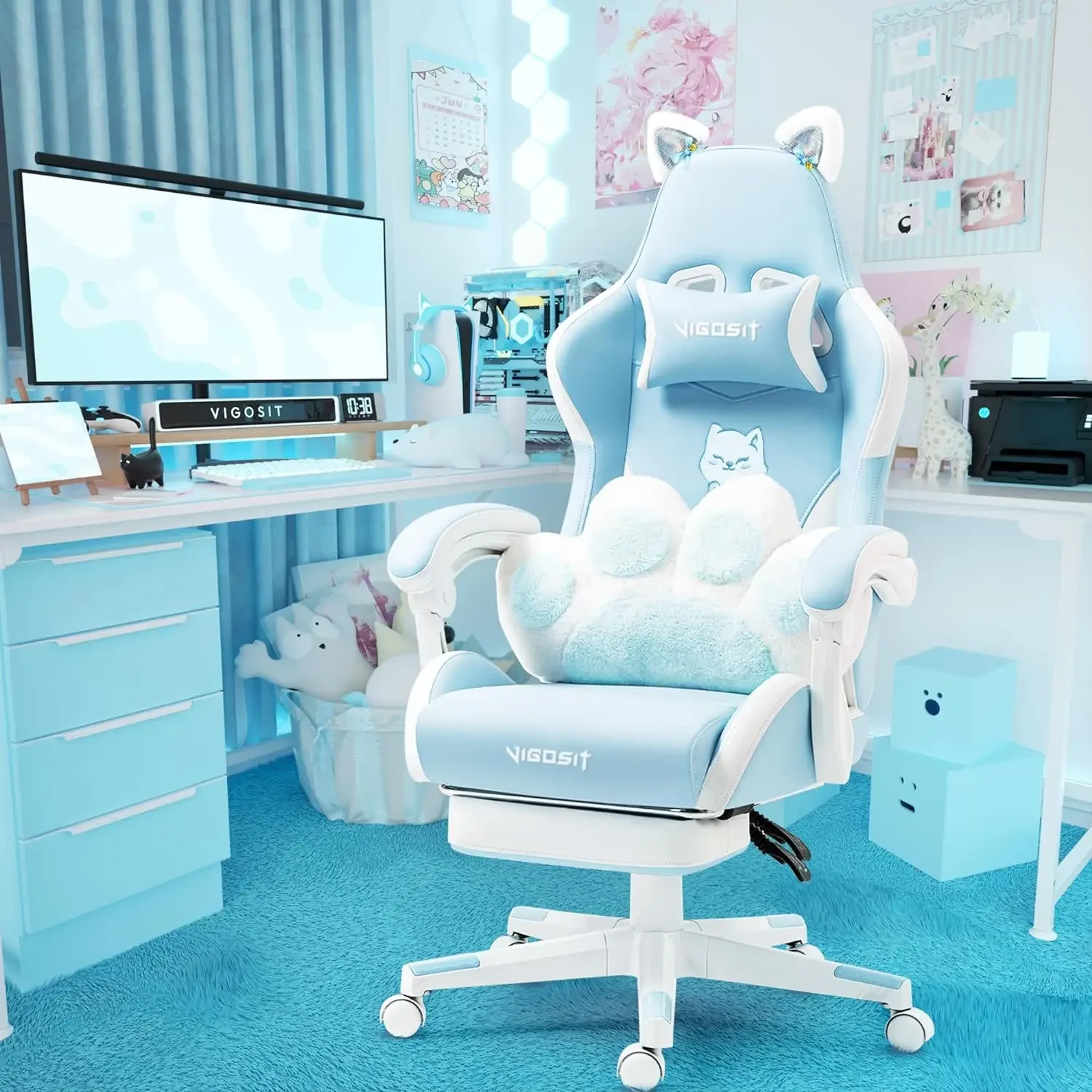 Computer Armchair Reclining PC – Pc Gaming Pink Bewertung und Preis