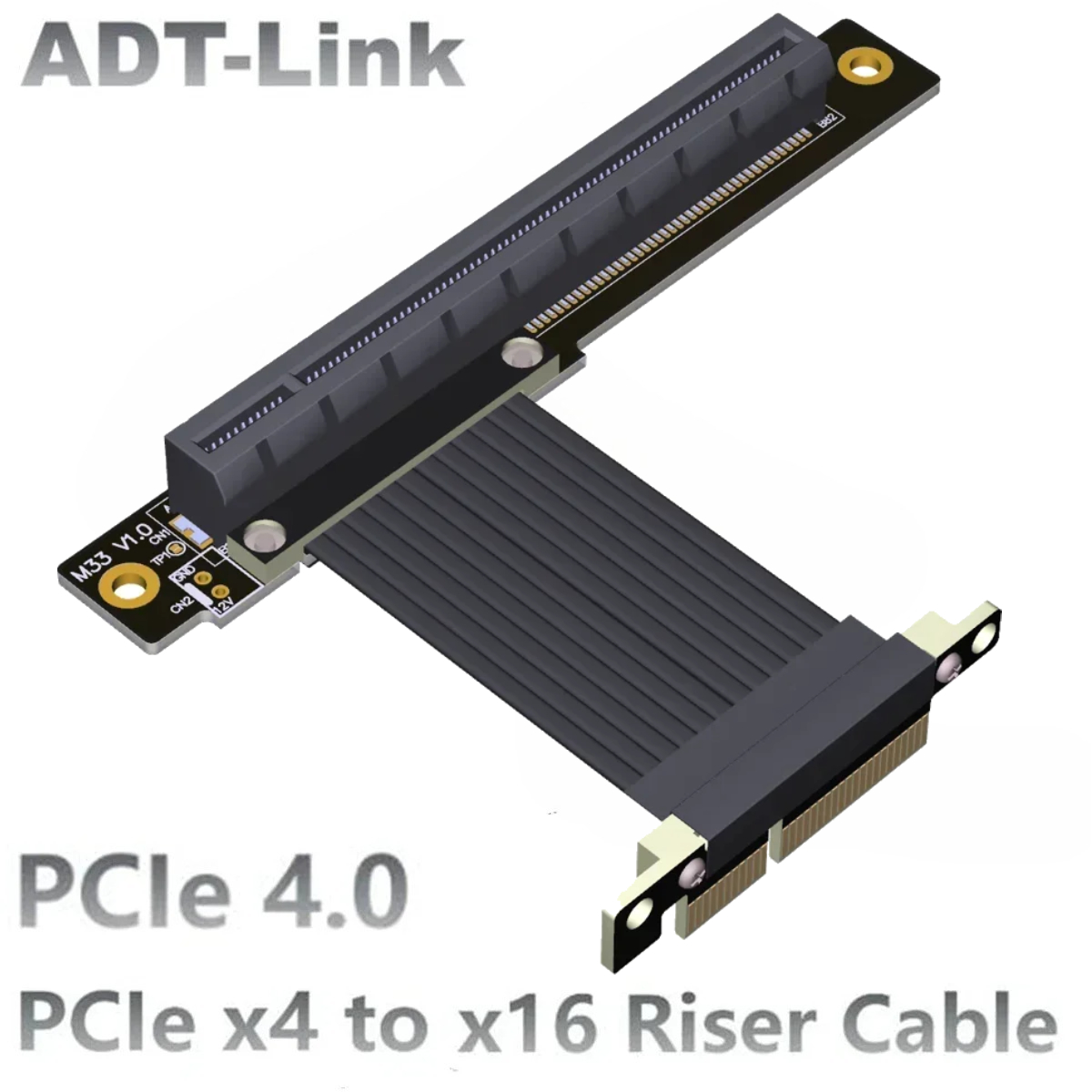 PCI-E 4.0 x4 to x16 Riser Jump – Pcie Riser Cable Bewertung und Preis