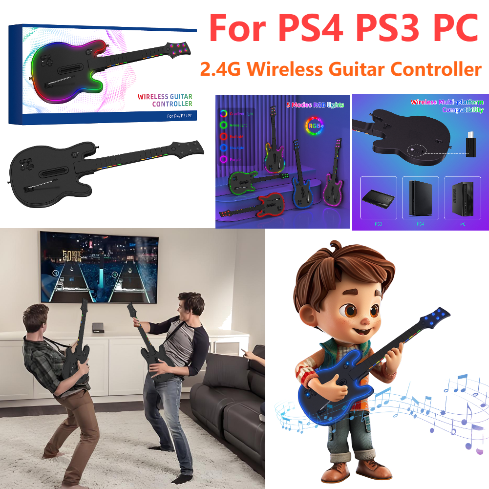 2.4G Wireless Guitar Controlle – Joystick Pc Gaming Bewertung und Preis