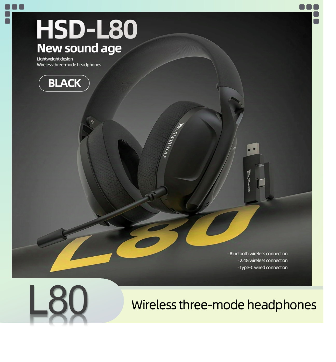 SMAILWOLF L80 Wireless Three-M – Pc Gaming Ultra Bewertung und Preis