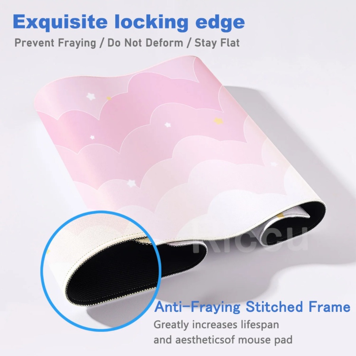Pink Pastel Clouds Extended Mo – Pc Gaming Pink Bewertung und Preis