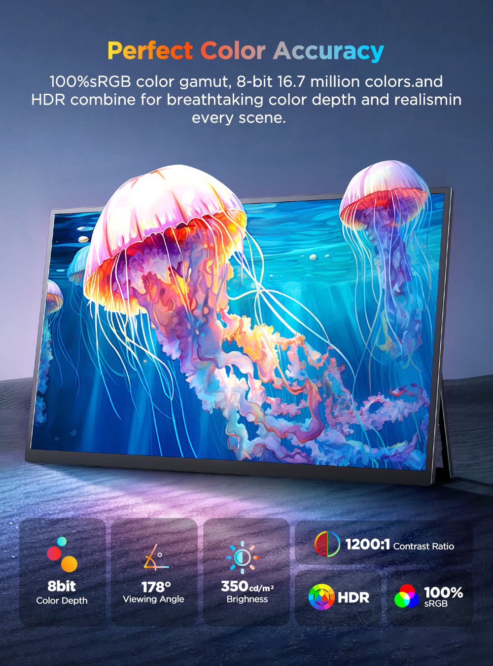 UPERFECT 4K UHD Portable Monit – Pc Gaming Ultra Bewertung und Preis