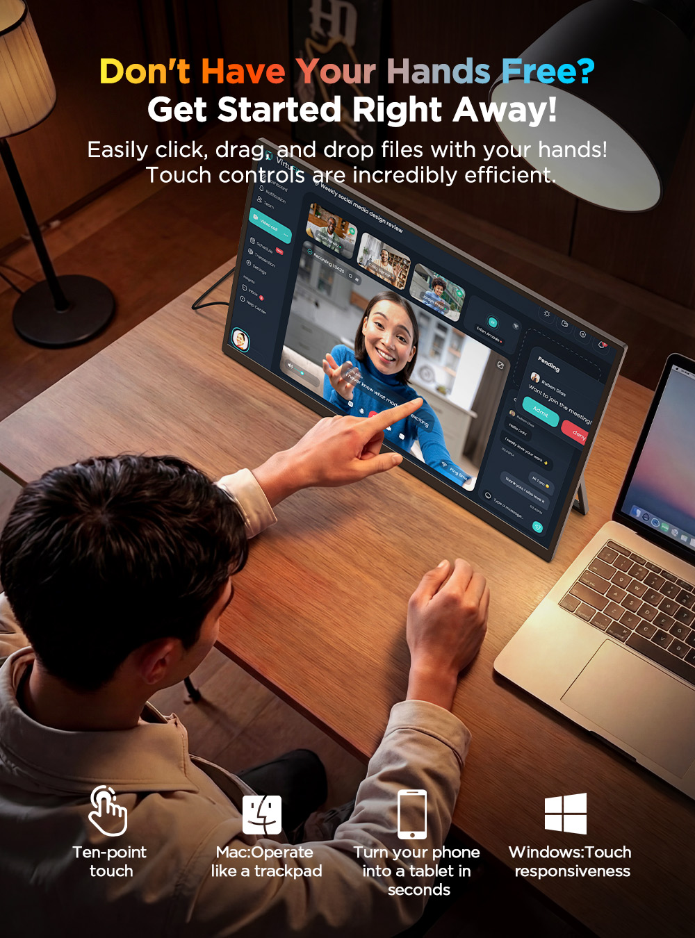 UPERFECT 4K UHD Portable Monit – Pc Gaming Ultra Bewertung und Preis