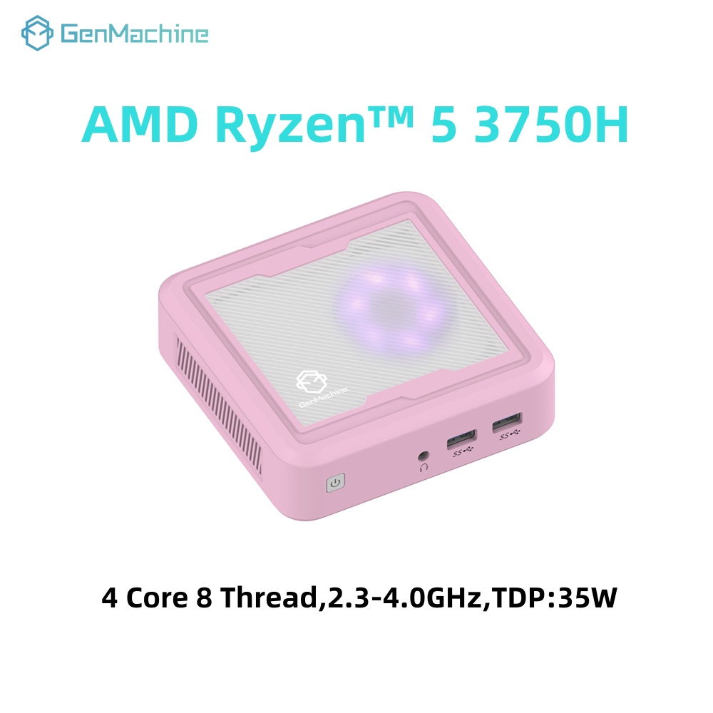 GenMachine Mini PC AMD 3750H 4 – Pc Gaming Cpu Bewertung und Preis