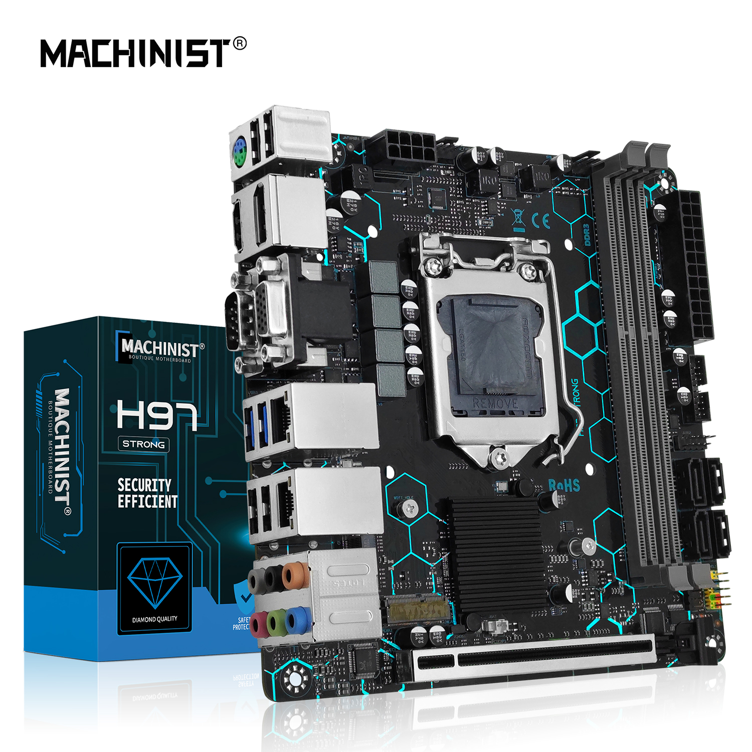 MACHINIST H97 STRONG Motherboa – Pc Gaming Cpu Bewertung und Preis