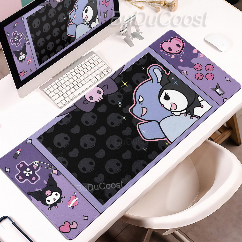 Pink Purple Cartoon Kuromi Xxl – Pc Gaming Pink Bewertung und Preis