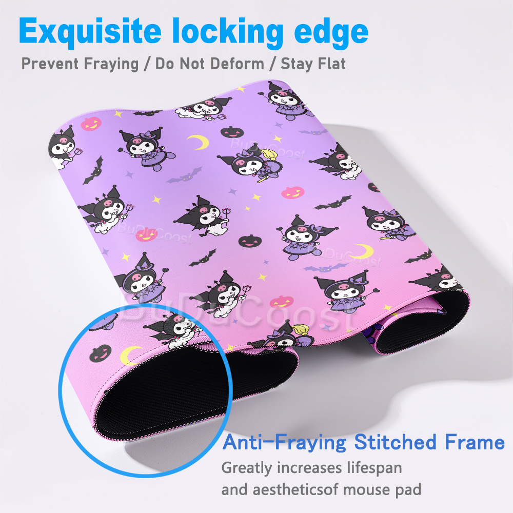 Pink Purple Cartoon Kuromi Xxl – Pc Gaming Pink Bewertung und Preis