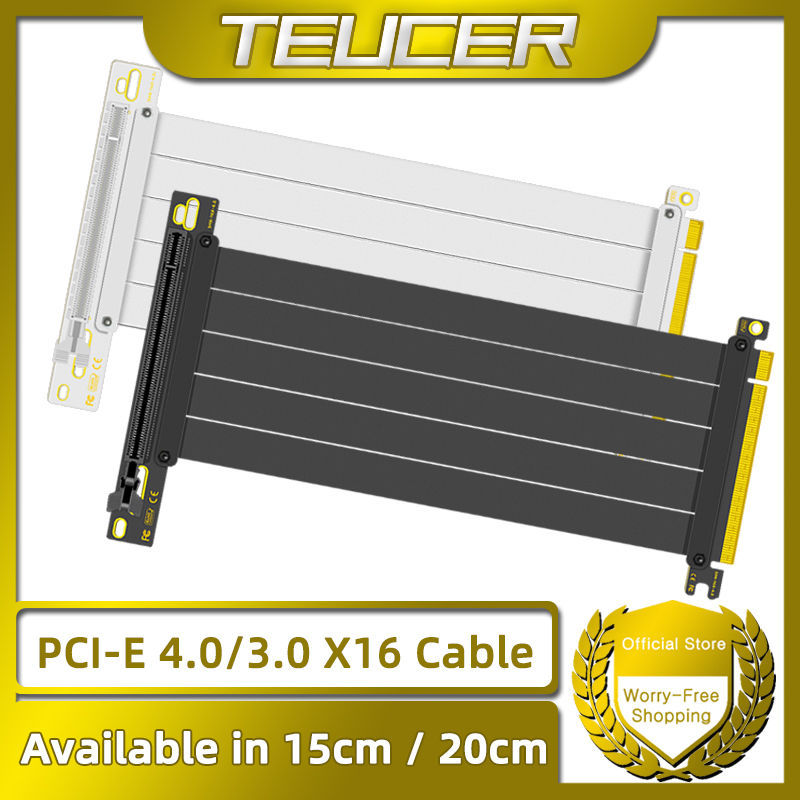 TEUCER PCI-E 4.0 X16 Riser Cab – Pcie Riser Cable Bewertung und Preis