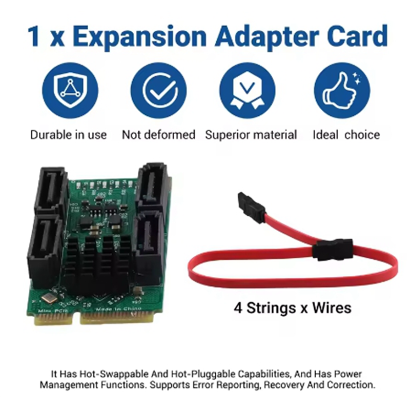 Mini PCI-E To SATA3.0 Riser Ca – Pcie Riser Cable Bewertung und Preis