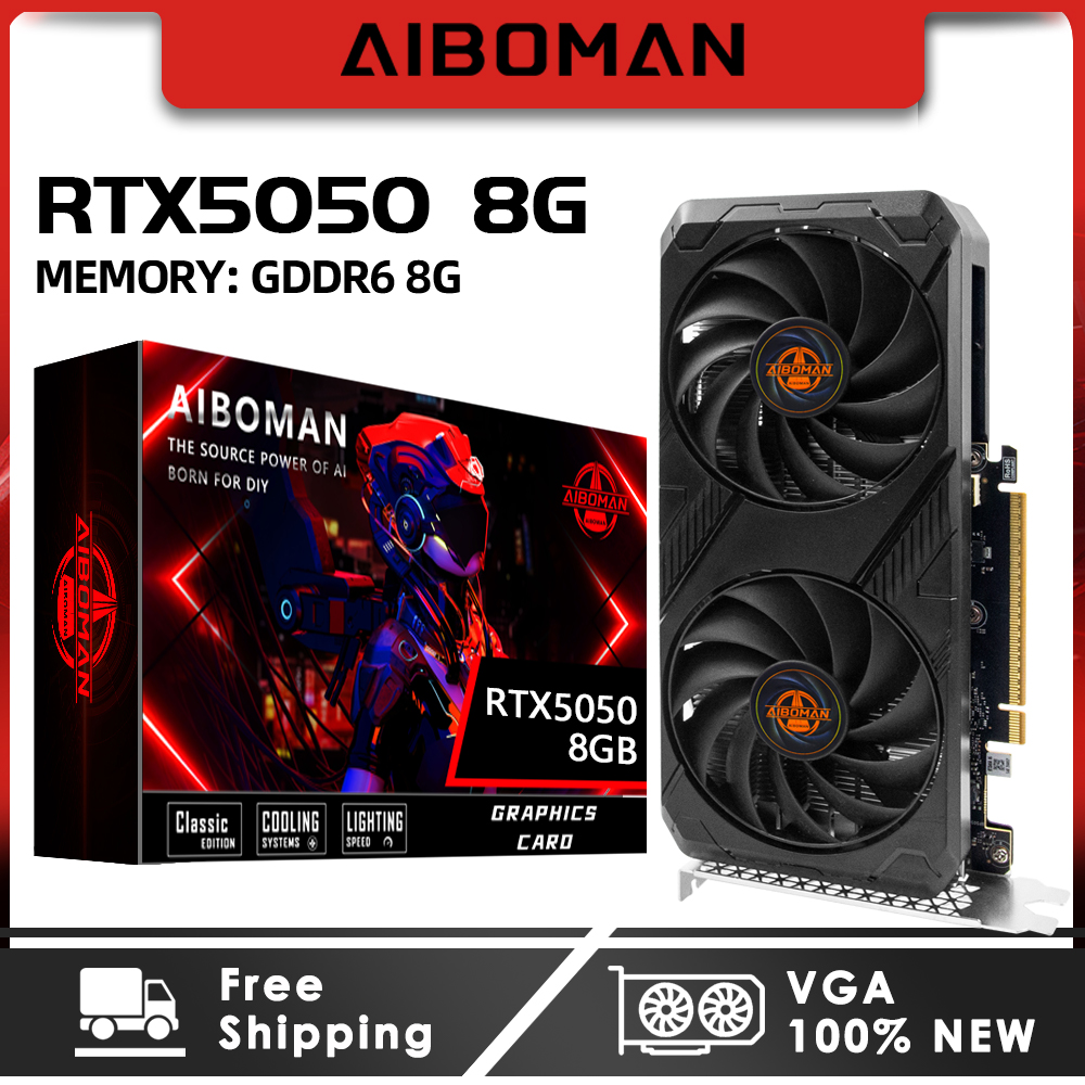 AIBOMAN RTX5050 8GB Graphics C – Pc Gaming Vr Bewertung und Preis