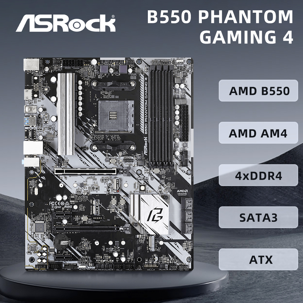 ASRock B550 PHANTOM GAMING 4 M – Pc Gaming Cpu Bewertung und Preis