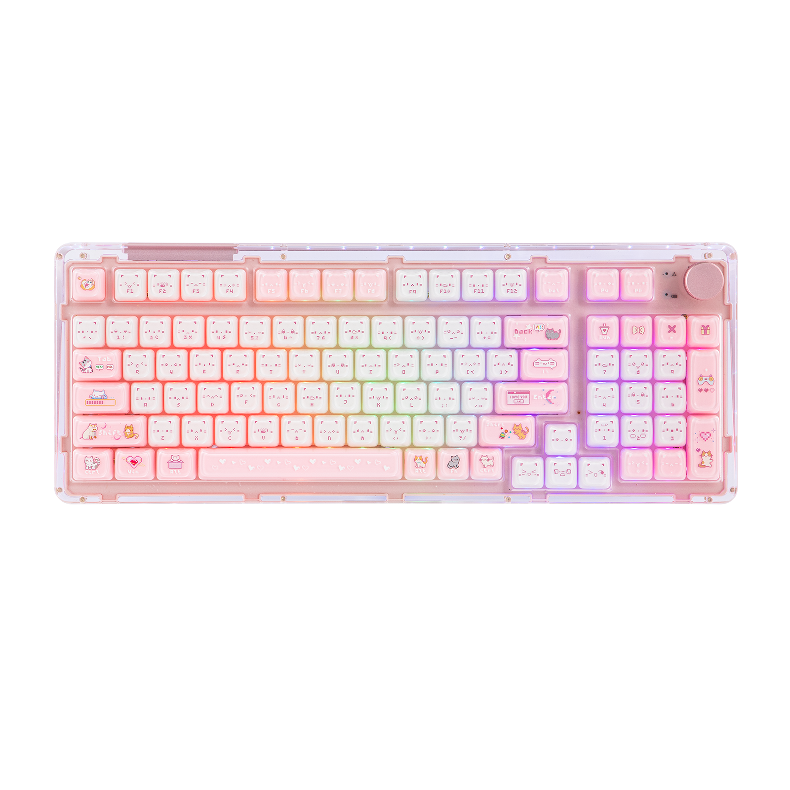 KiiBOOM Mewsic Jelly Keycap Se – Pc Gaming Pink Bewertung und Preis