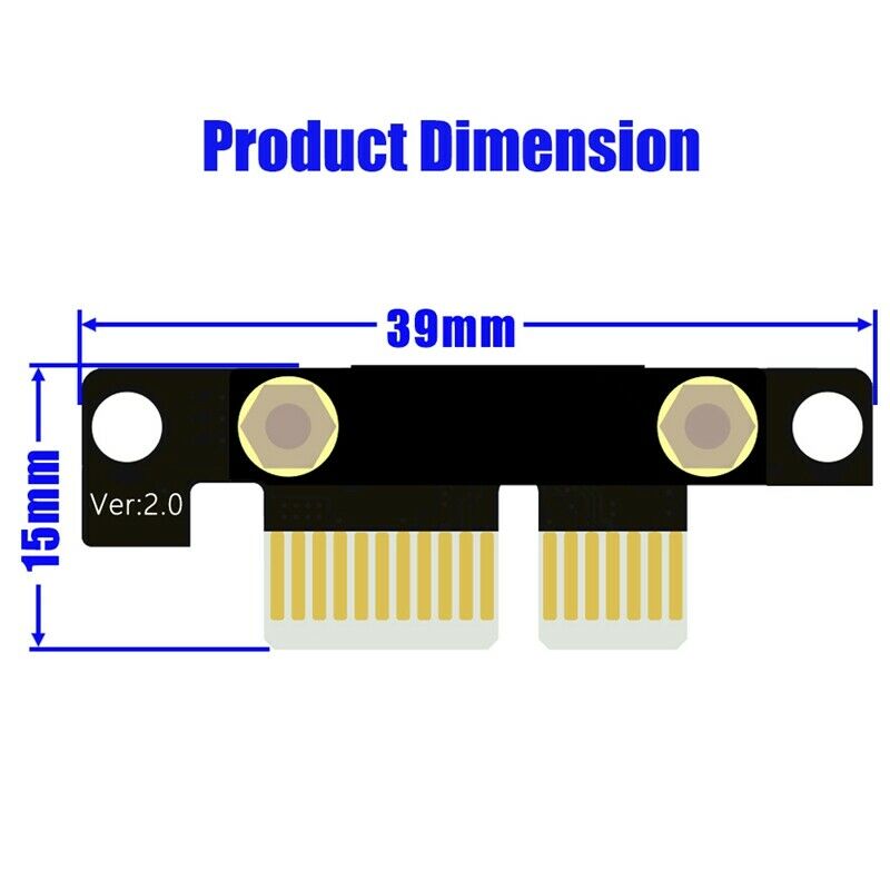 90 Degree Pci-E Pci Express 1X – Pcie Riser Cable Bewertung und Preis