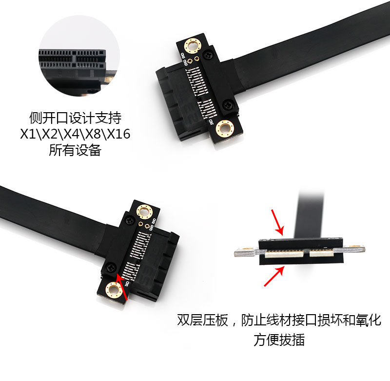 90 Degree Pci-E Pci Express 1X – Pcie Riser Cable Bewertung und Preis