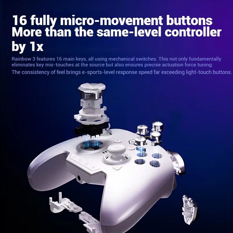 NEW BIGBIG WON Rainbow3 Wirele – Joystick Pc Gaming Bewertung und Preis