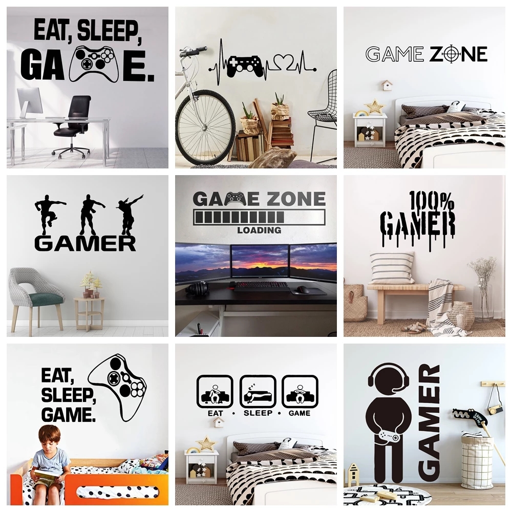 Carved Gamer Wall Sticker Viny – Pc Gaming Wallpaper Bewertung und Preis