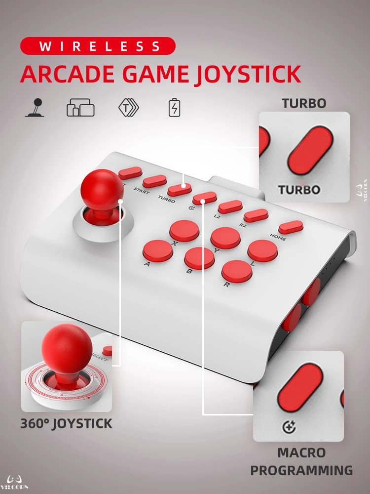 Arcade Joystick Wireless Gamin – Joystick Pc Gaming Bewertung und Preis