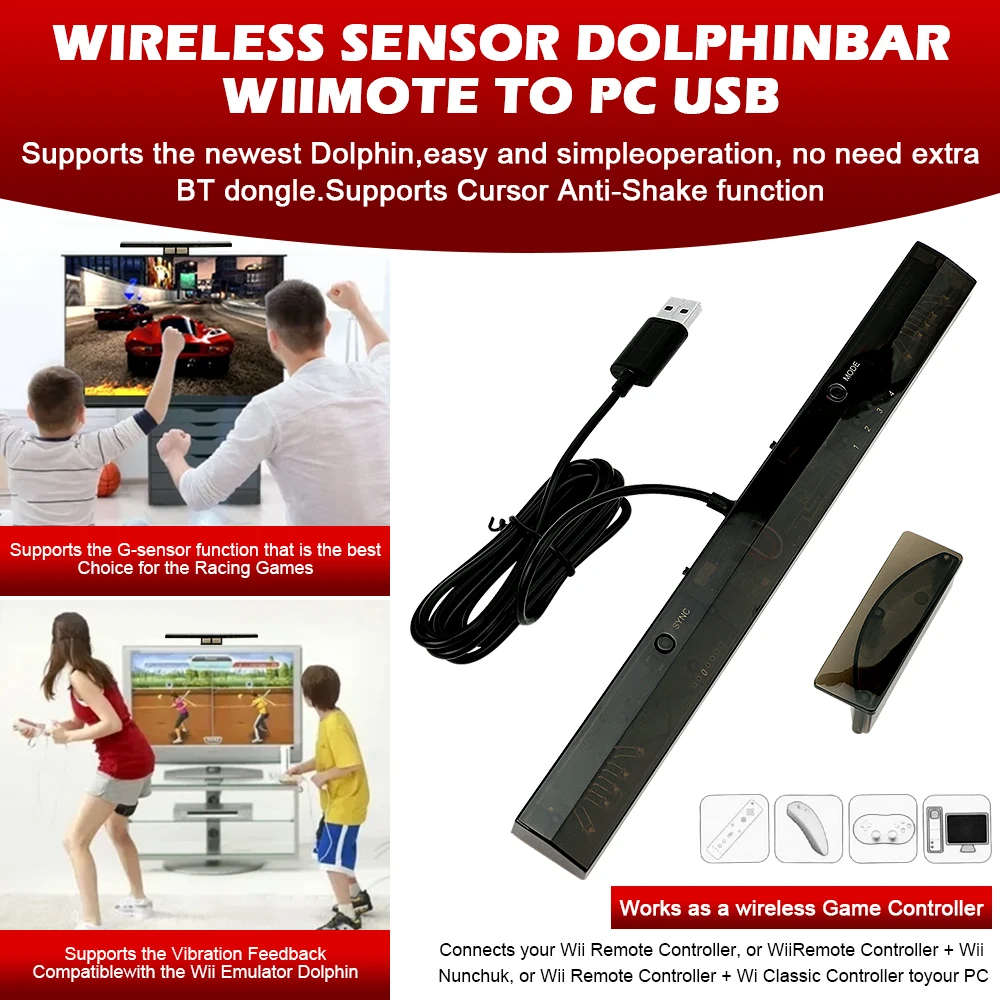 Wireless Sensor Dolphin Bar Ma – Joystick Pc Gaming Bewertung und Preis