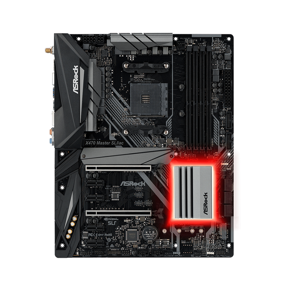 ASUS X470 MASTER SLI/AC Mother – Pc Gaming Cpu Bewertung und Preis