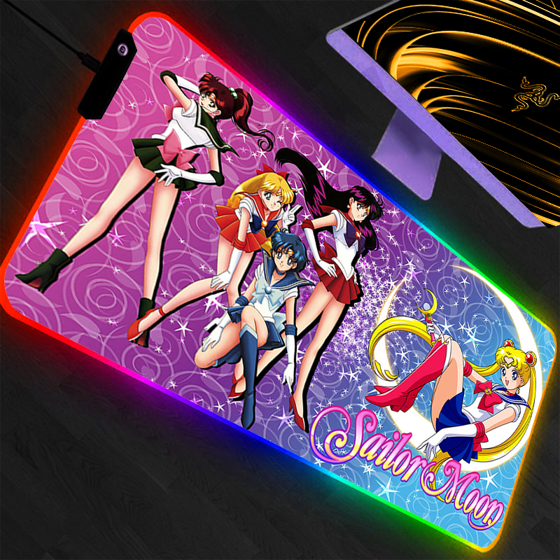 LED Mouse Pad Sailor Moon Comp – Rgb Mousepad Bewertung und Preis