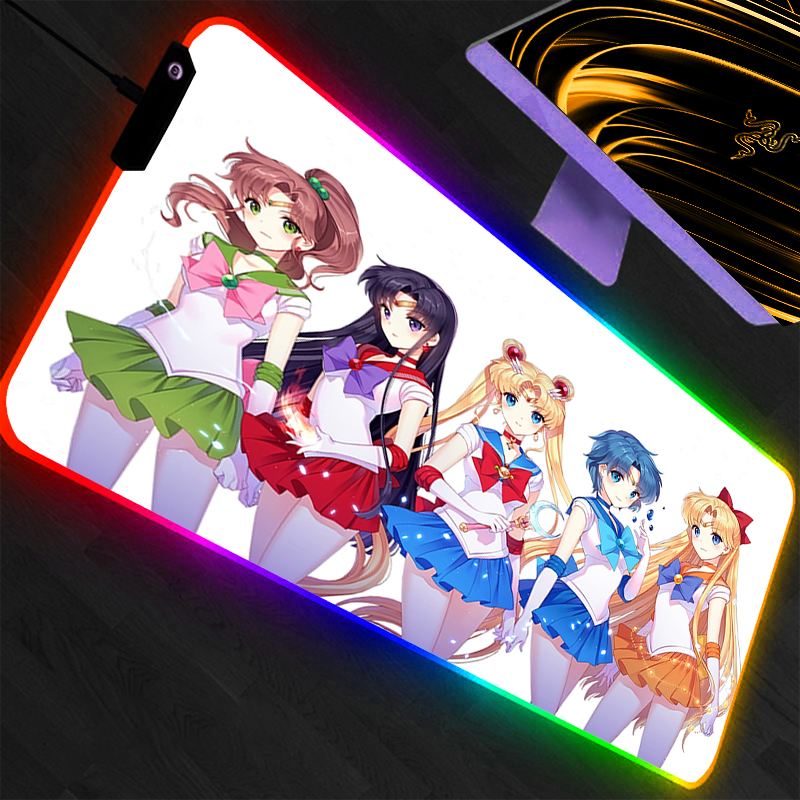 LED Mouse Pad Sailor Moon Comp – Rgb Mousepad Bewertung und Preis