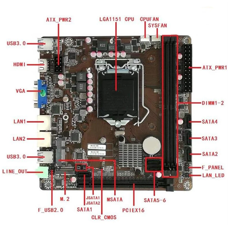 B365 Mini-ITX Motherboard LGA  – Pc Gaming Cpu Bewertung und Preis