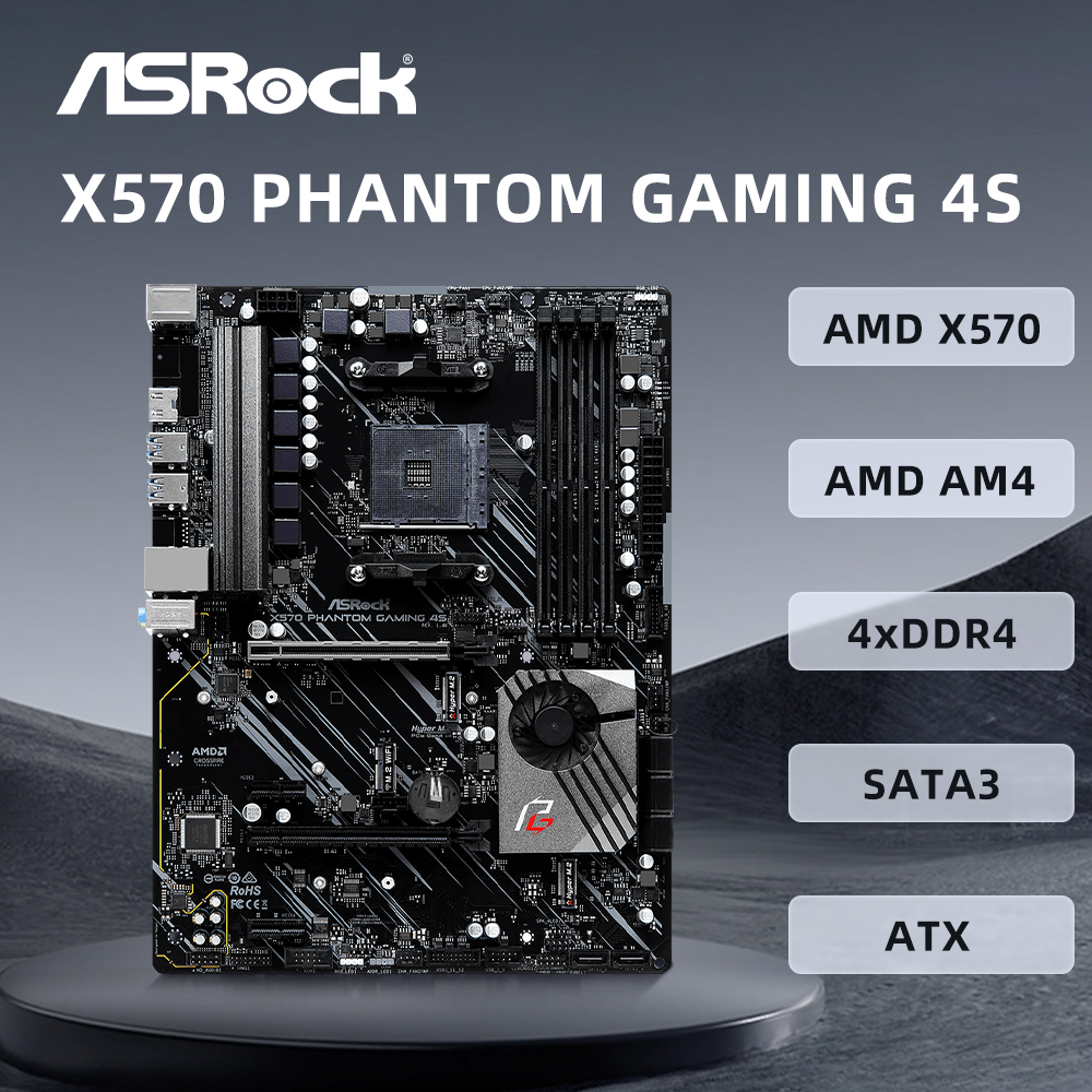ASRock X570 Phantom Gaming 4S  – Pc Gaming Cpu Bewertung und Preis