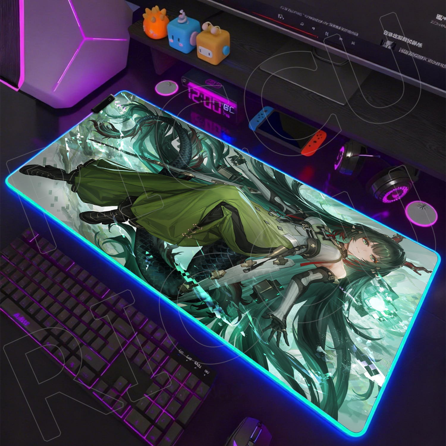 RGB HD XXL Arknights Endfield  – Pc Gaming Girl Bewertung und Preis