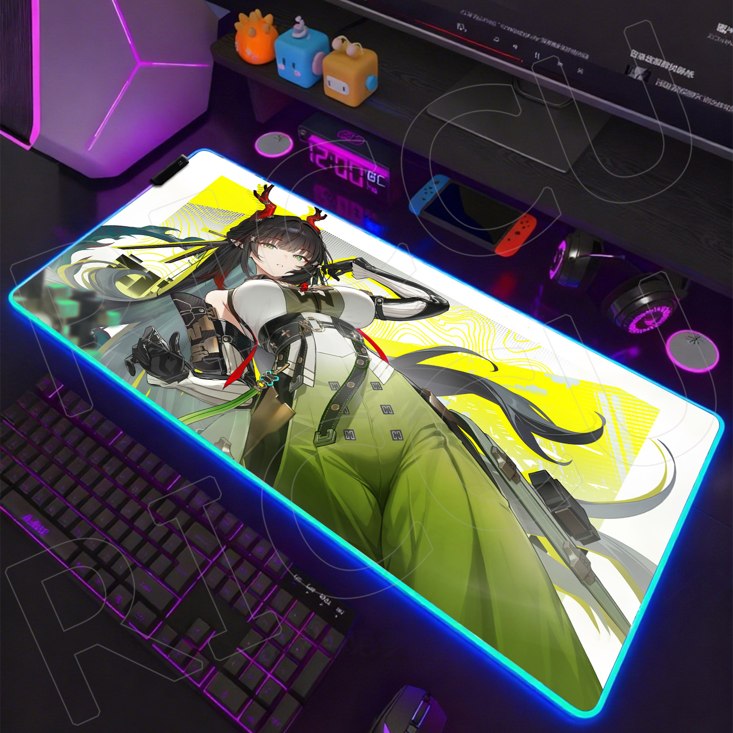 RGB HD XXL Arknights Endfield  – Pc Gaming Girl Bewertung und Preis
