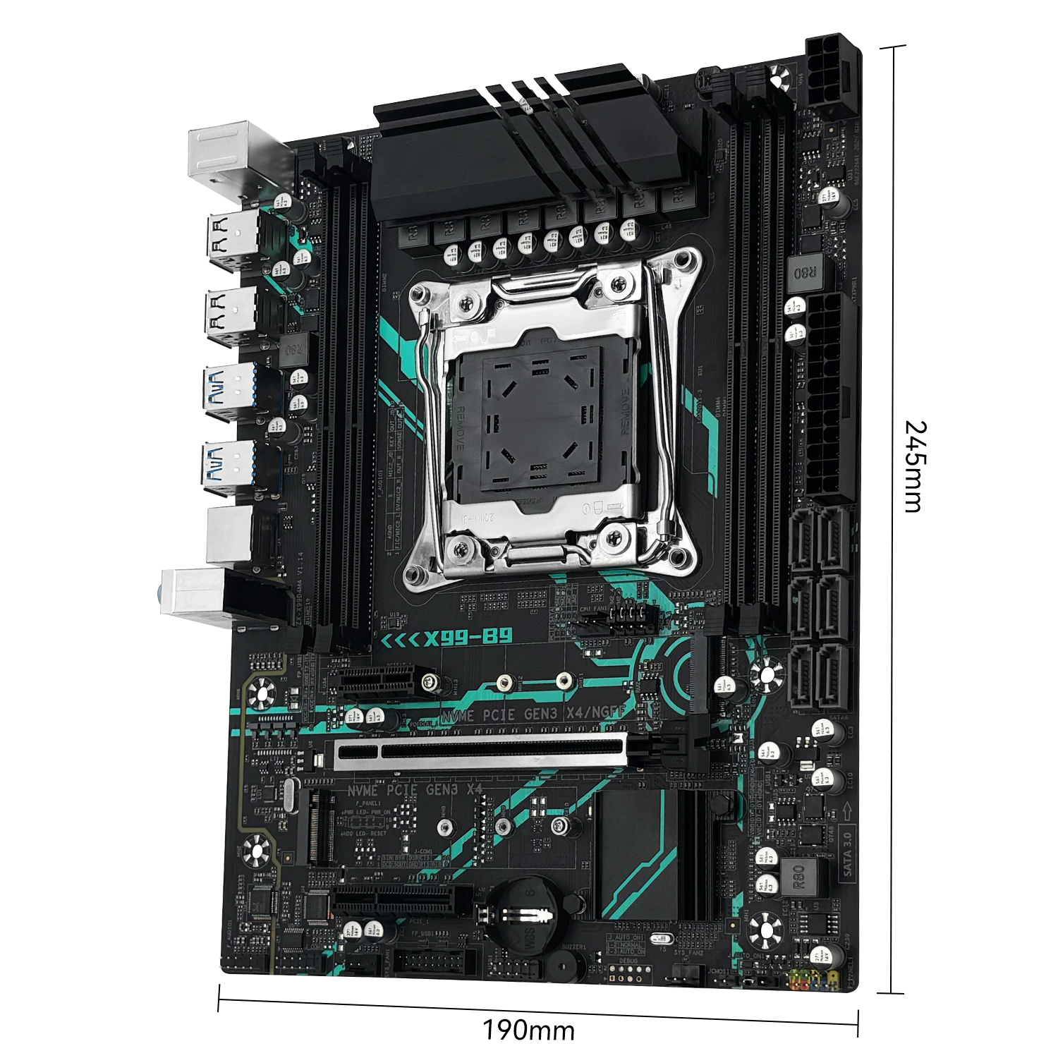 MACHINIST X99 B9 LGA2011-3 Mot – Pc Gaming Cpu Bewertung und Preis