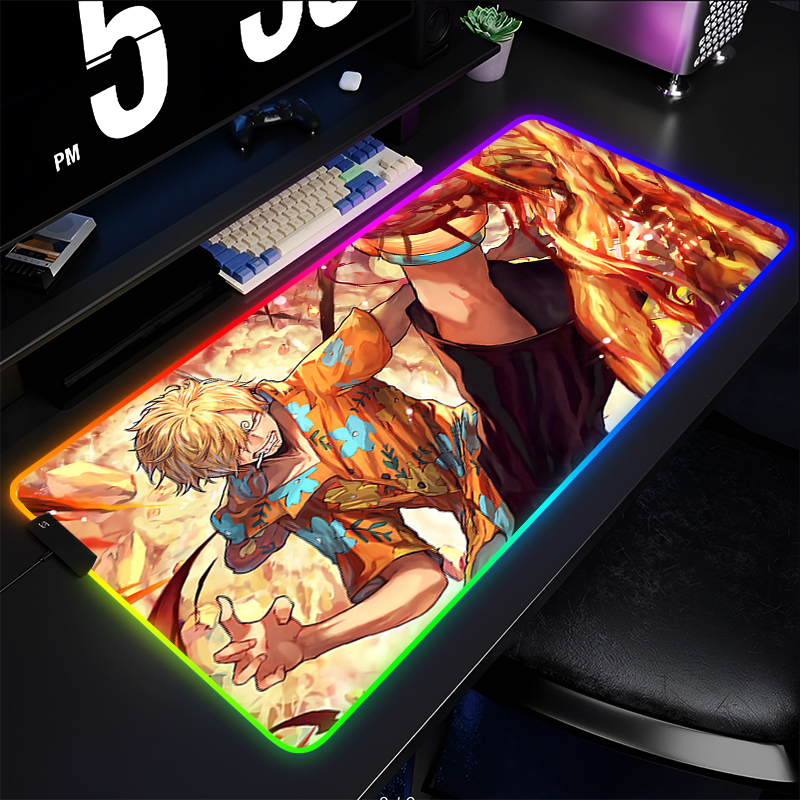RGB Anime Mouse pad one piece  – Rgb Mousepad Bewertung und Preis