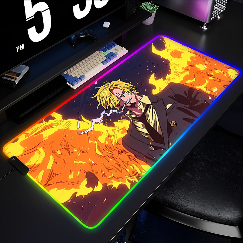 RGB Anime Mouse pad one piece  – Rgb Mousepad Bewertung und Preis