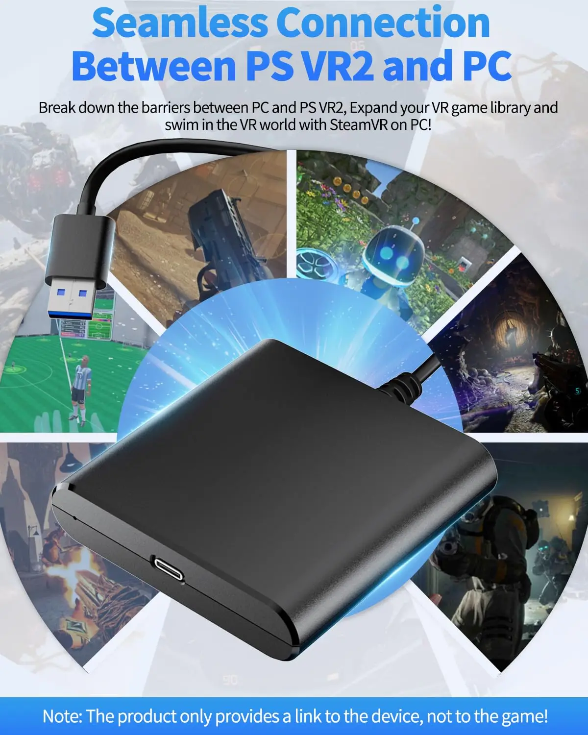 For PS5 VR2 PC Adapter PSVR2 C – Pc Gaming Vr Bewertung und Preis