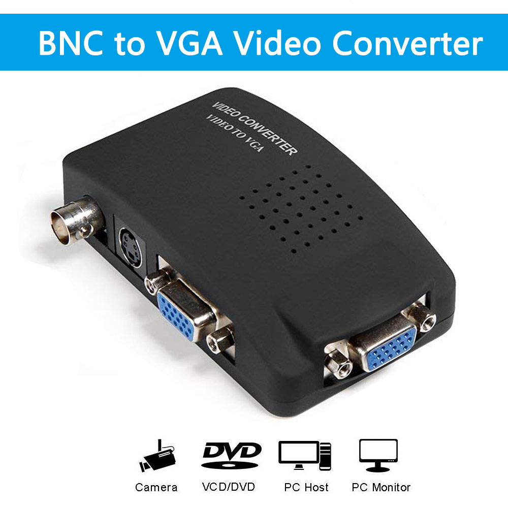 BNC to VGA Video Converter AV  – Pc Gaming Vr Bewertung und Preis